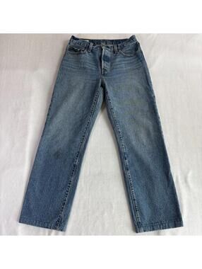 Levis 501 Big E Straight Leg Jeans W26 L30 Fits Like 28X27 Vintage USA Denim